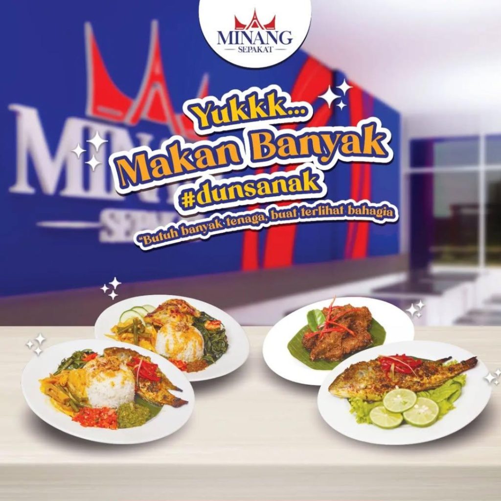 Peluang kemitraan restoran Padang Minang Sepakat Viral