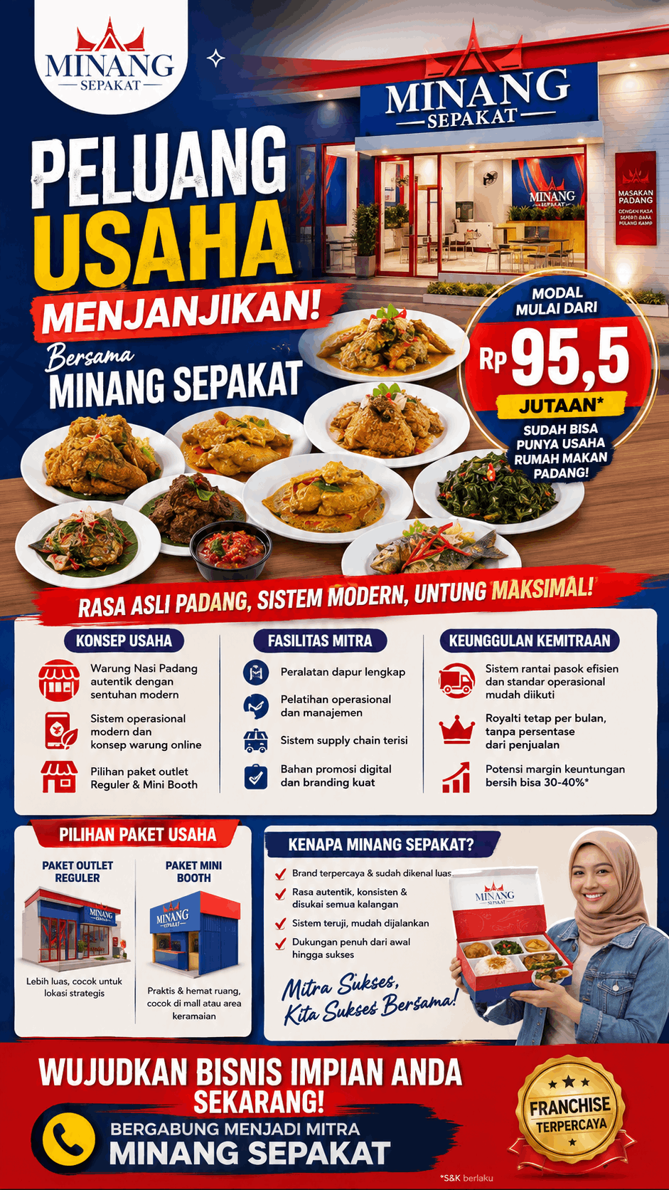 Franchise Restoran Minang Sepakat