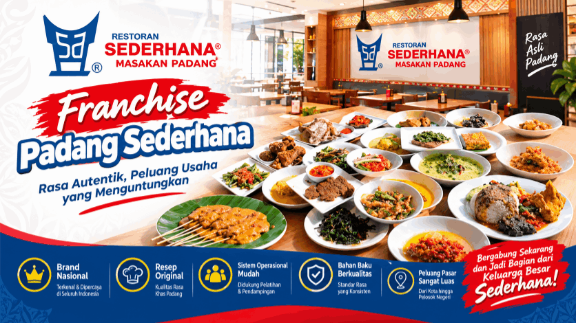 Peluang Franchise Bisnis Restoran Padang Sederhana